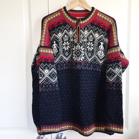 Dale of Norway Other - Dale of Norway Fair Isle Pullover Wool Sweater XL